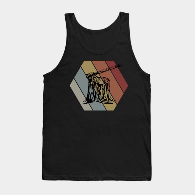 Lumberjack  Retro Tank Top by Shiva121